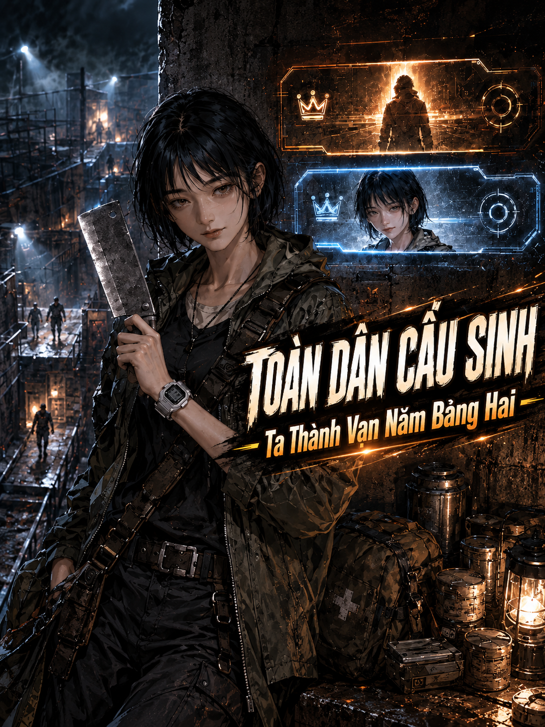 Bìa truyện Toàn Dân Cầu Sinh Ta Thành Vạn Năm Bảng Hai
